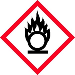 GHS Hazchem Labels â€“ Oxidising Picto