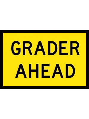 Grader Ahead
