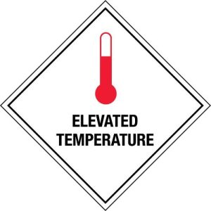Hazchem Labels â€“ Elevated Temperature