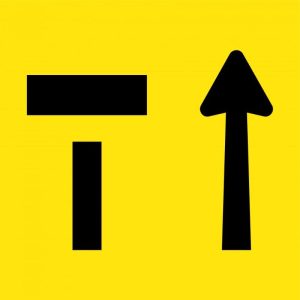Lane Status Open (Arrow Up) & Closed (T)