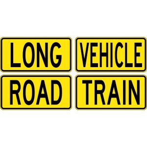 Road/Long Train/Vehicle (Double Sided)