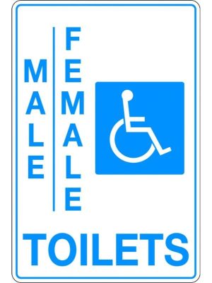 Male/Female/Disabled Toilets