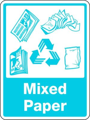 Mixed Paper [With Recycling Picto]