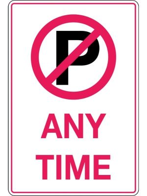 Anytime (with No Parking Symbol)