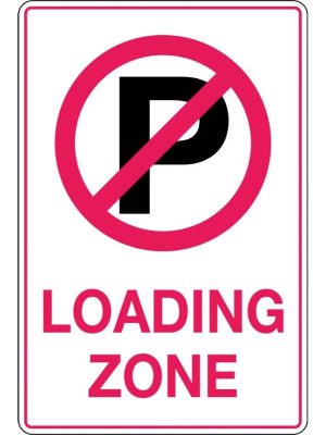 (No Parking Picto) Loading Zone