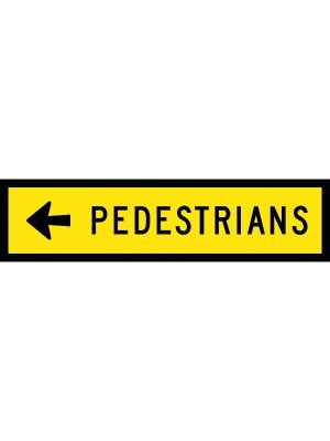 Pedestrians (Left or Right Arrow)