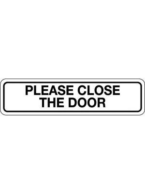 Please Close the Door