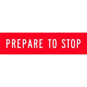 Prepare To Stop