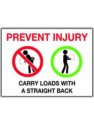 Prevent Injury Carry Loads With A Straight Back