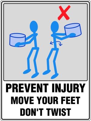 Prevent Injury Move Your Feet Dont Twist