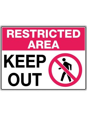 Restricted Area Keep Out
