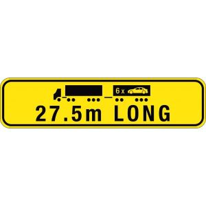 Road Train Sign – 27.5m Long
