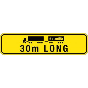 Road Train Sign – 30m Long