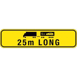 Road Train Sign – 25m Long