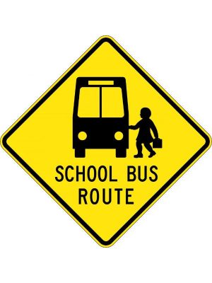 School Bus Route + Picto