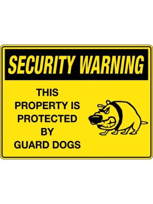 Security Warning This Property is Protected by Guard Dogs