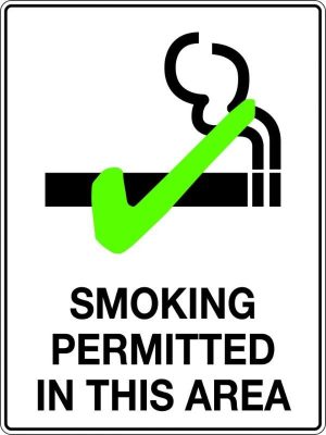 Smoking Permitted in This Area