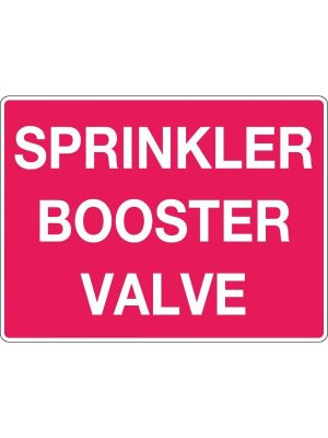 Sprinkler Booster Valve