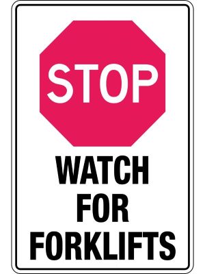 Stop Watch out for Forklifts