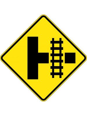 Train Crossing T Junction
