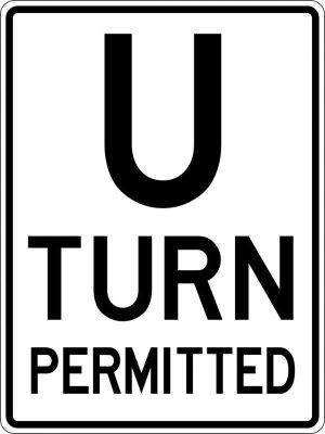U Turn Permitted