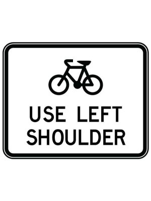 Bicycles Use Left Sholder