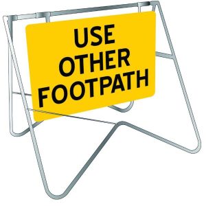 Use Other Footpath Swing Stand Signage