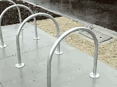 Surface mounted Bike Rack